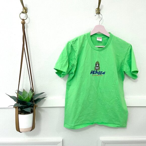 Supreme Alien Tee Lime Short Sleeve 2002 Size S - Picture 2 of 5